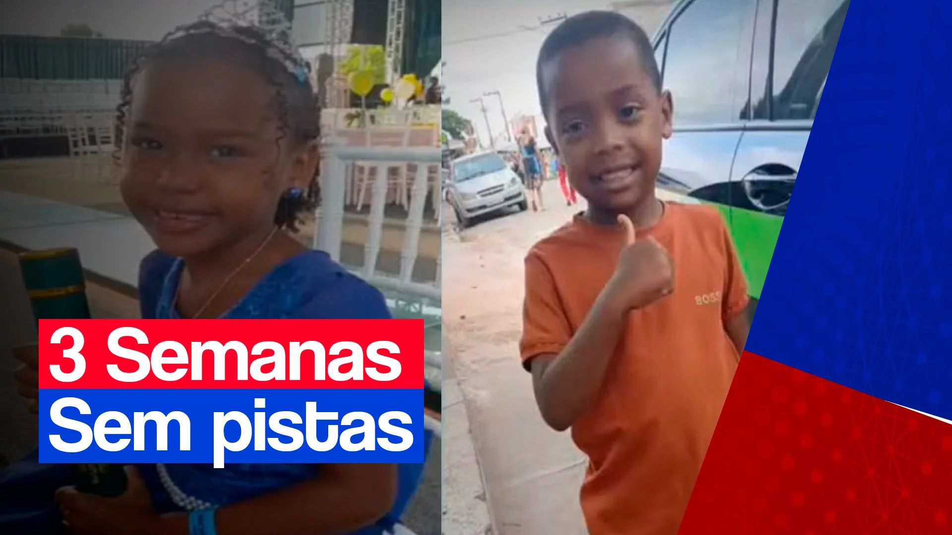 Buscas por irmãos desaparecidos chega a 3ª semana sem pistas