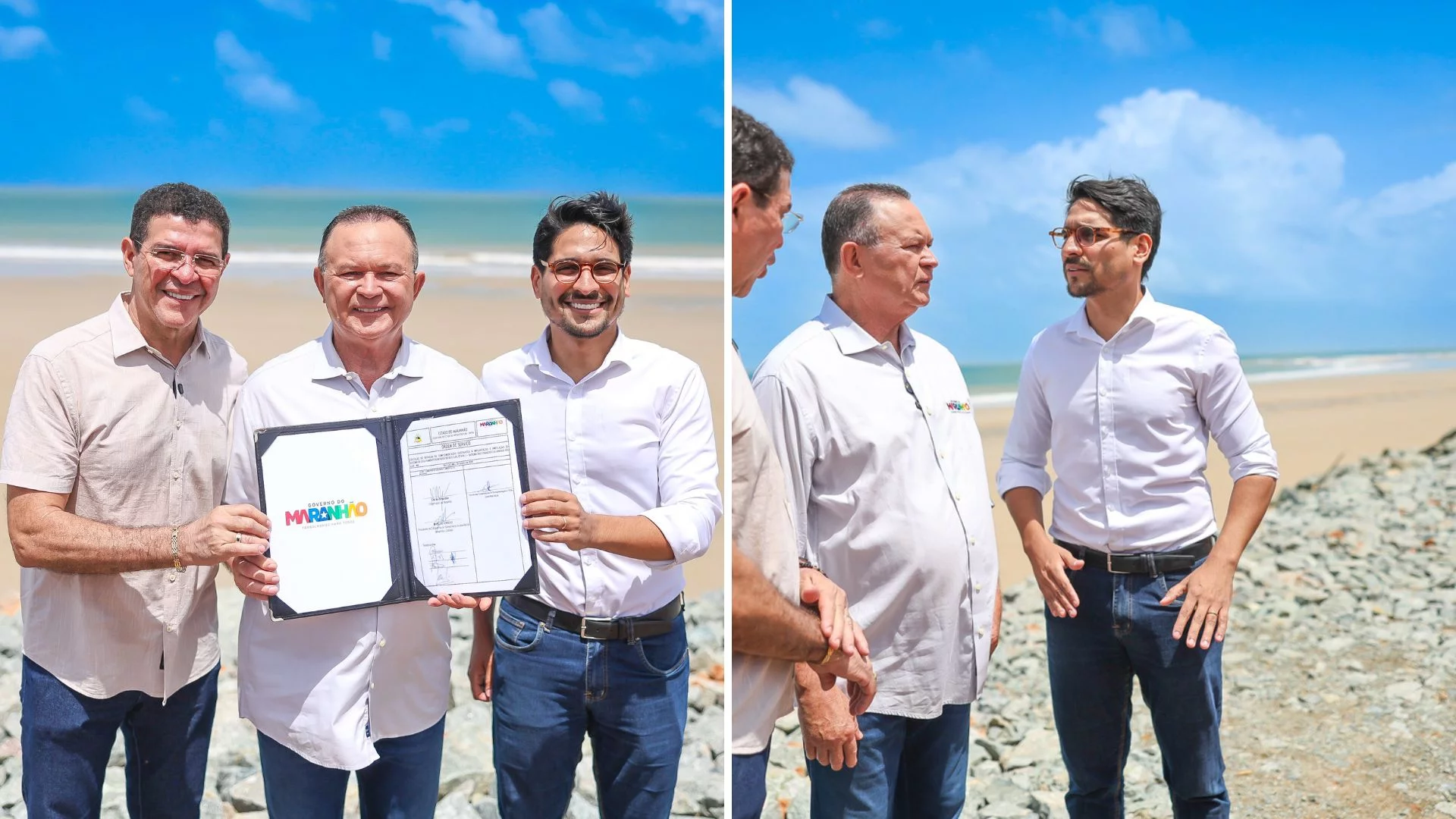 Obras com investimento de R$ 75 milhões miram recuperação das praias em São Luís