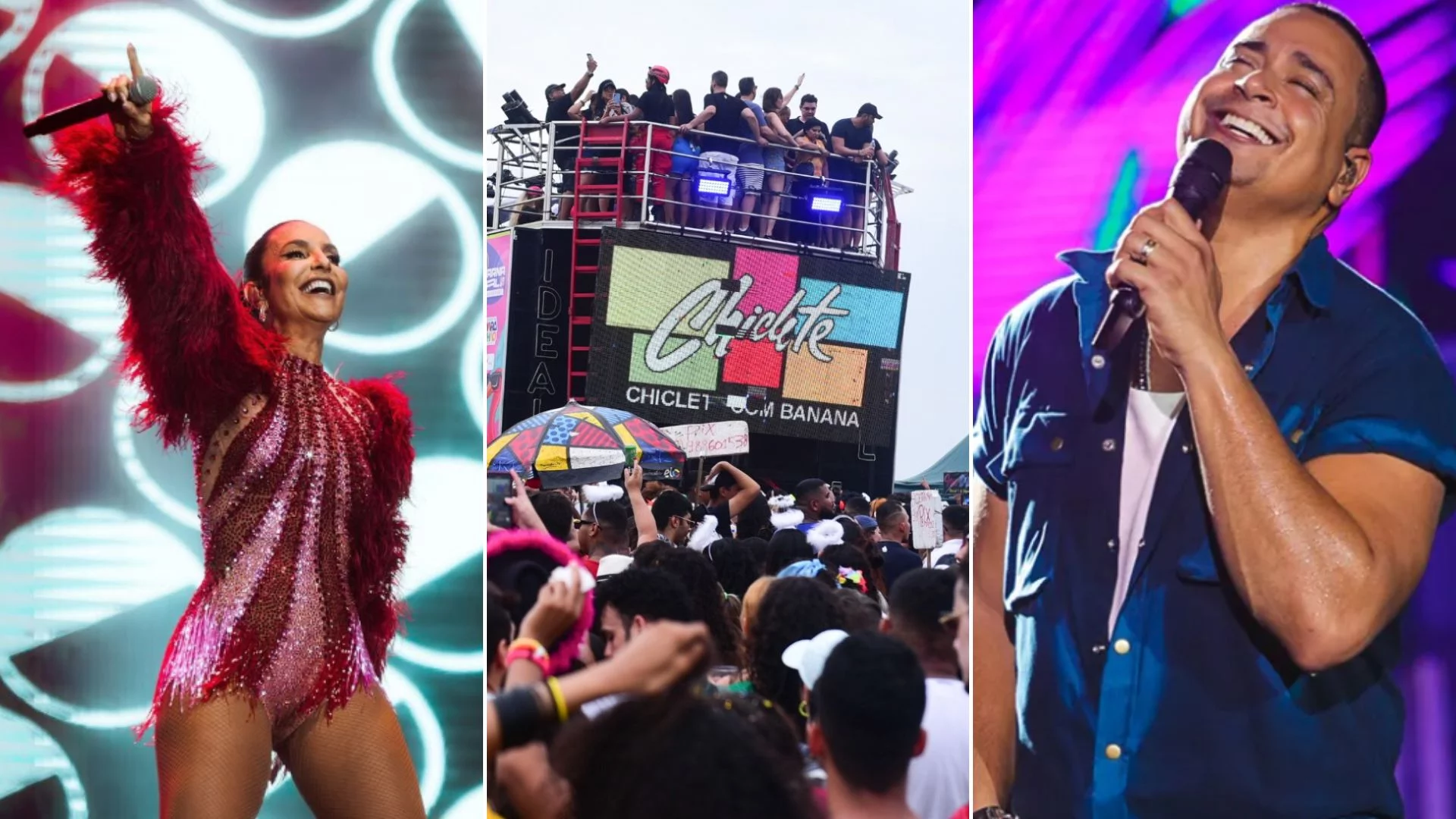 Pré-Carnaval tem Ivete, Chiclete com Banana, Xanddy Harmonia e muitas atrações
