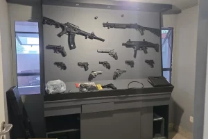 Nova fase da operação contra banco apreende arsenal