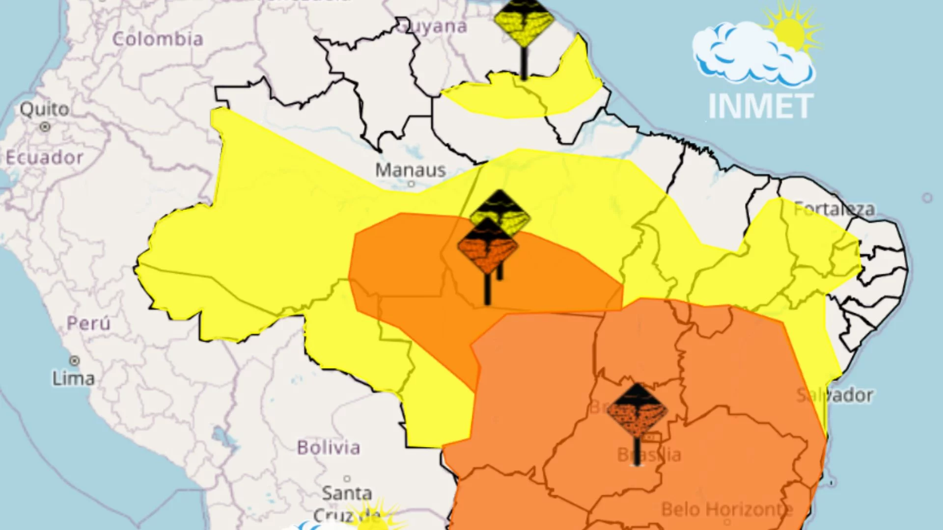 Tempo instável mantém alertas no Maranhão nesta terça (03)