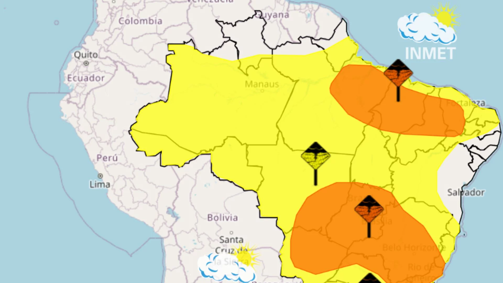 Chuvas intensas mantêm alertas no Maranhão