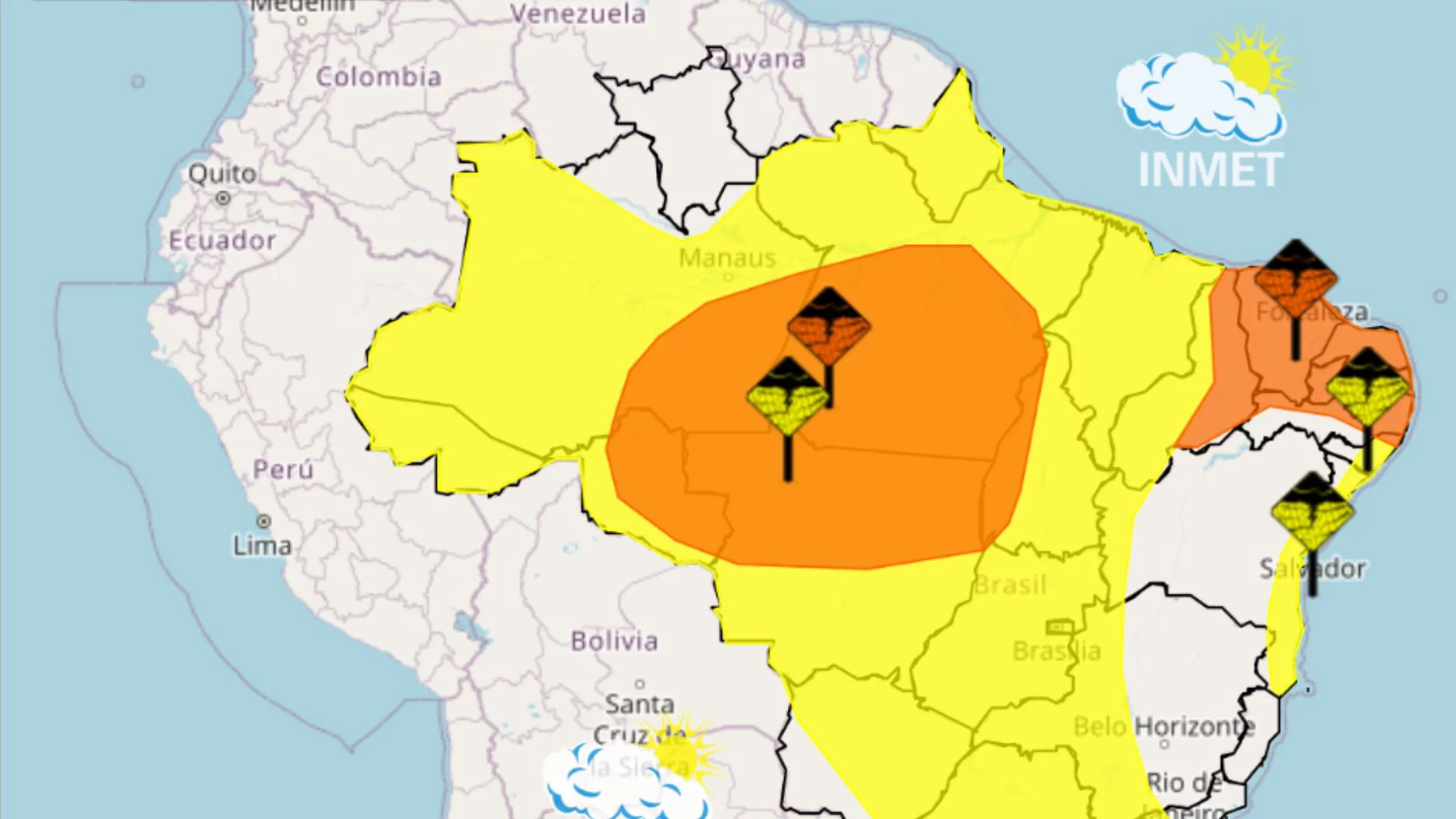 Chuvas atingem MA e cidades entram em alerta nesta quinta (12)