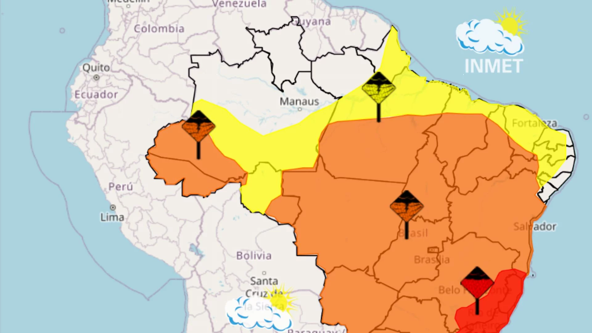 Chuvas intensas mantêm Maranhão sob dois alertas nesta quarta (25)