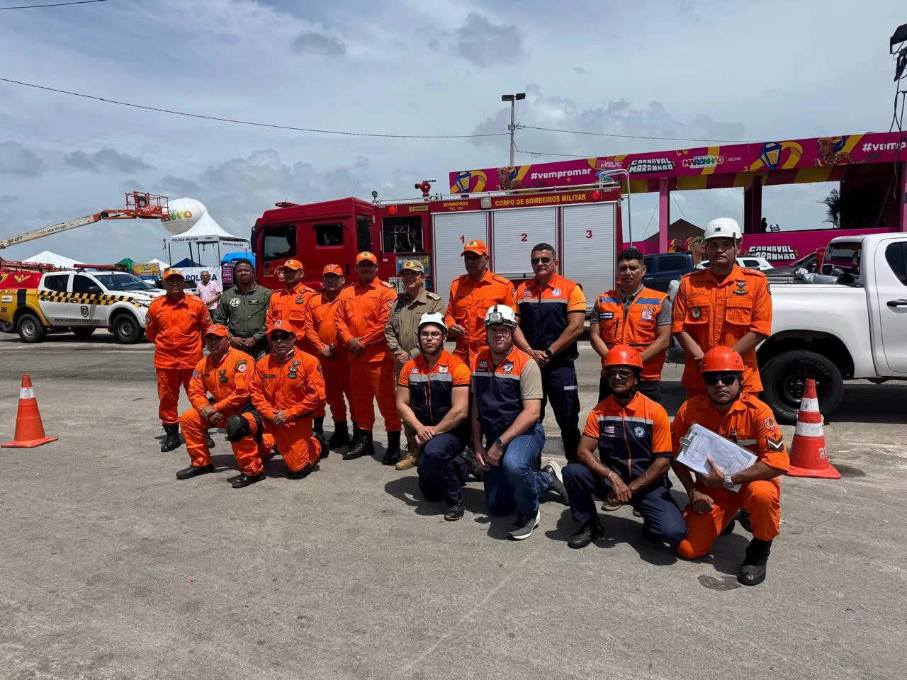 Mais de mil bombeiros militares irão atuar no Carnaval do Maranhão 2026