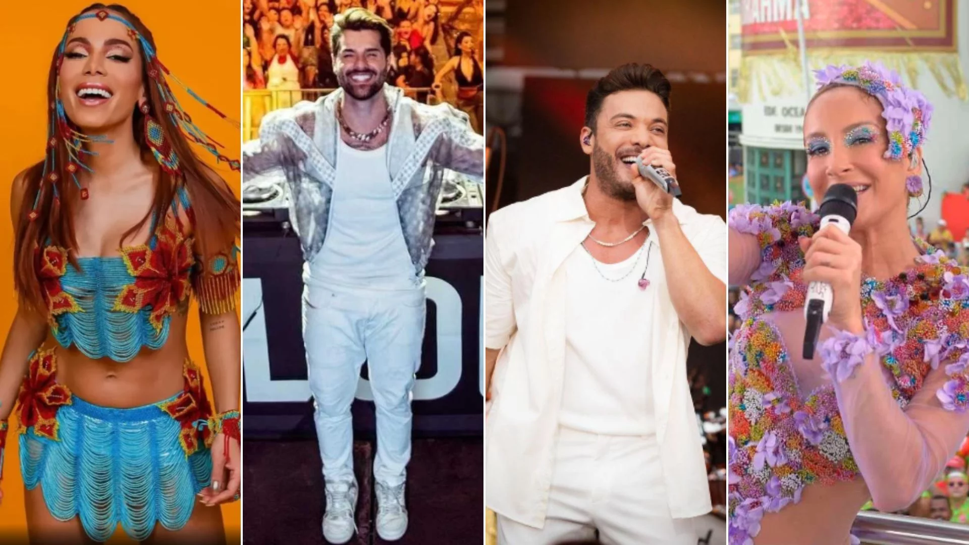 Carnaval do Maranhão tem Anitta, Alok, Wesley Safadão e Cláudia Leite