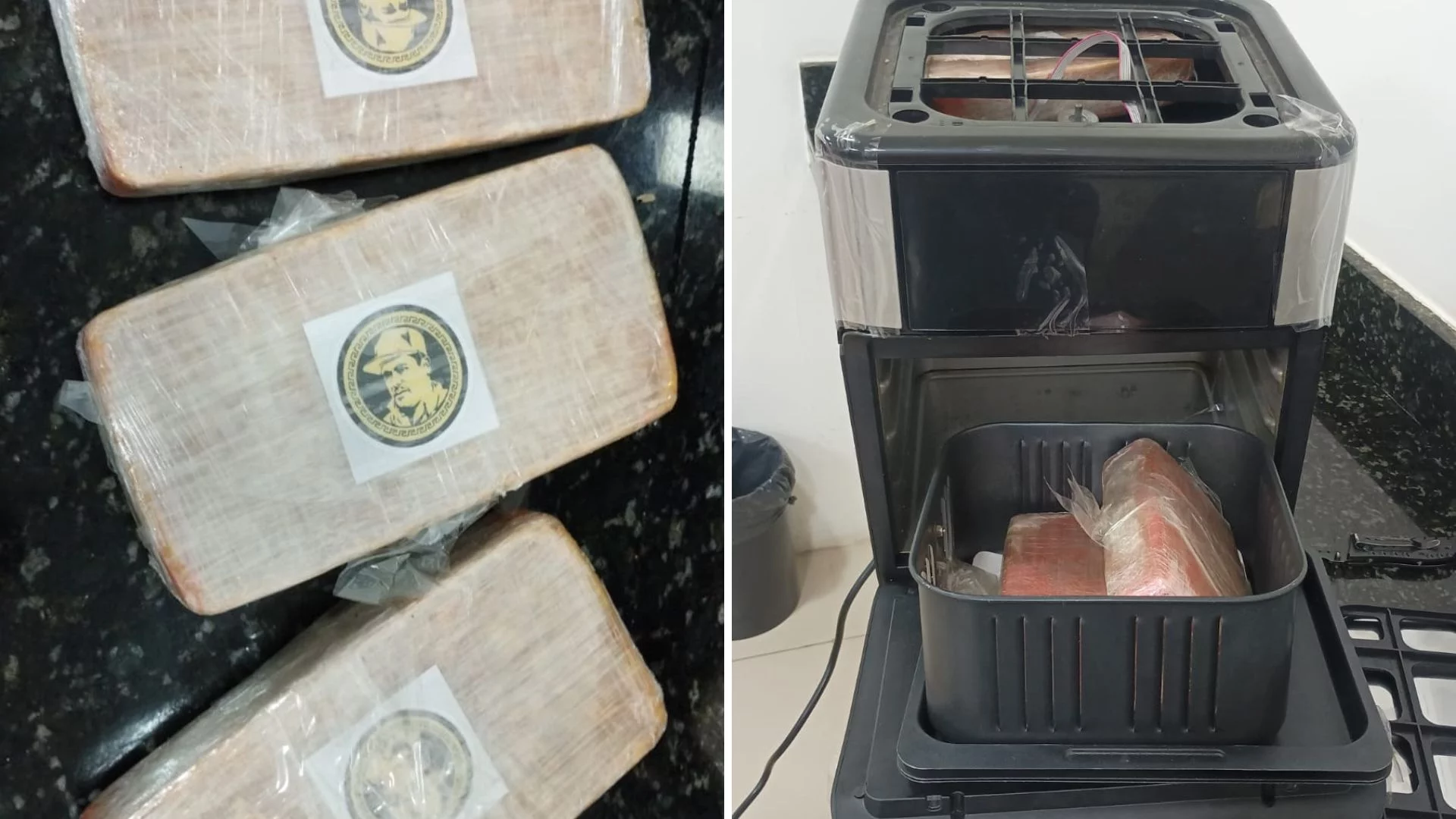 Foragida da justiça é presa com drogas escondidas em ayr frier