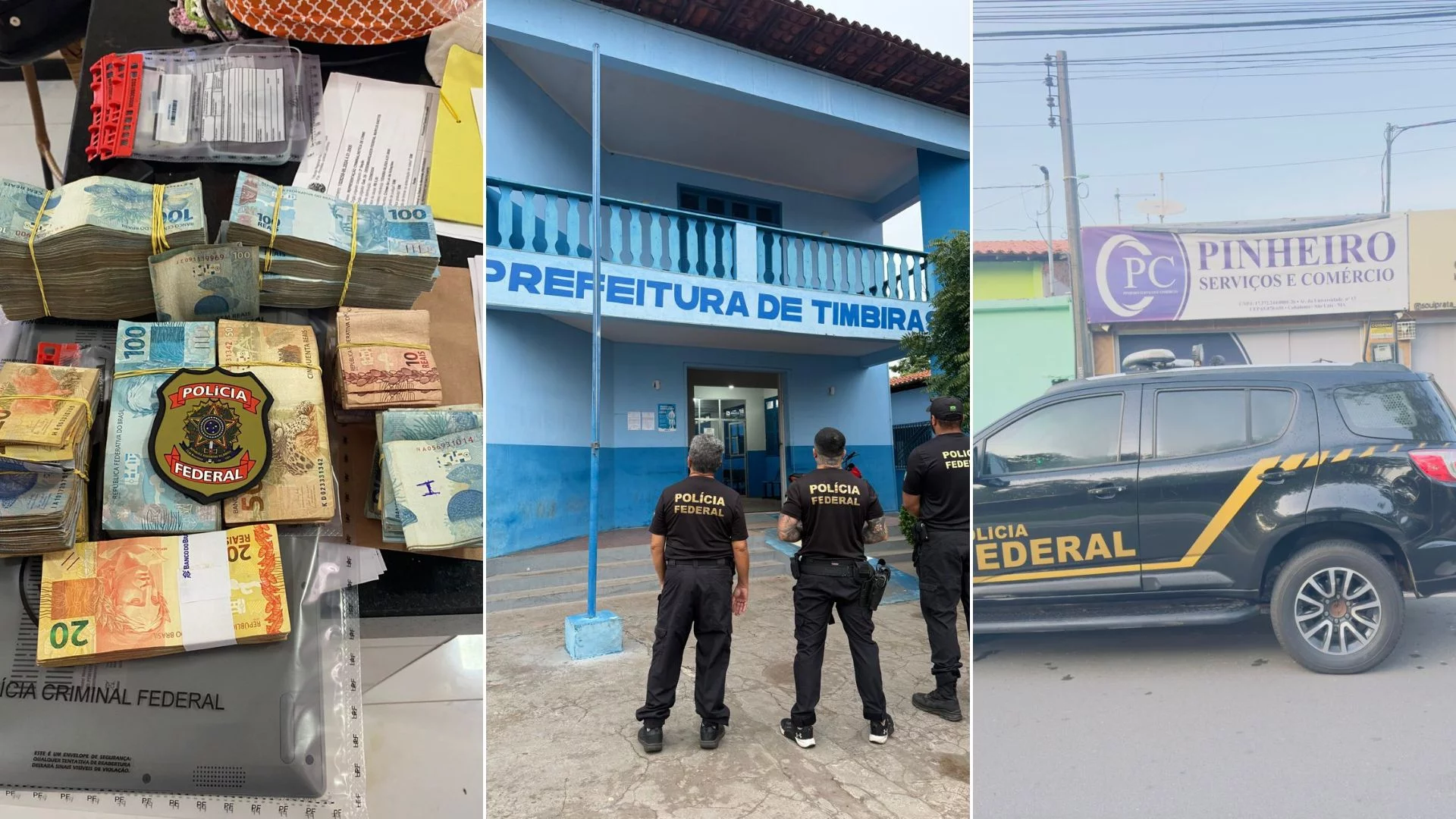 VÍDEO: Polícia Federal investiga suspeita de fraude milionária em Timbiras