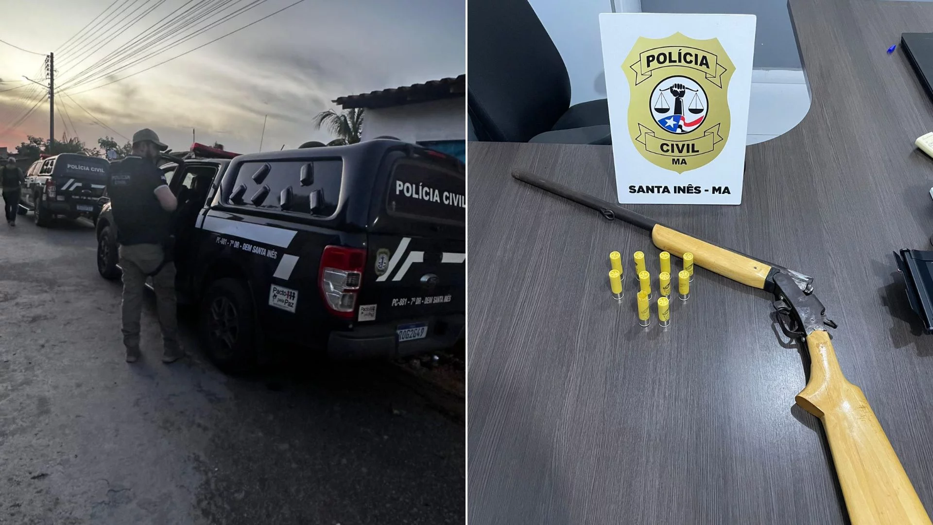 Suspeito de homicídio em Goiás é preso no Maranhão