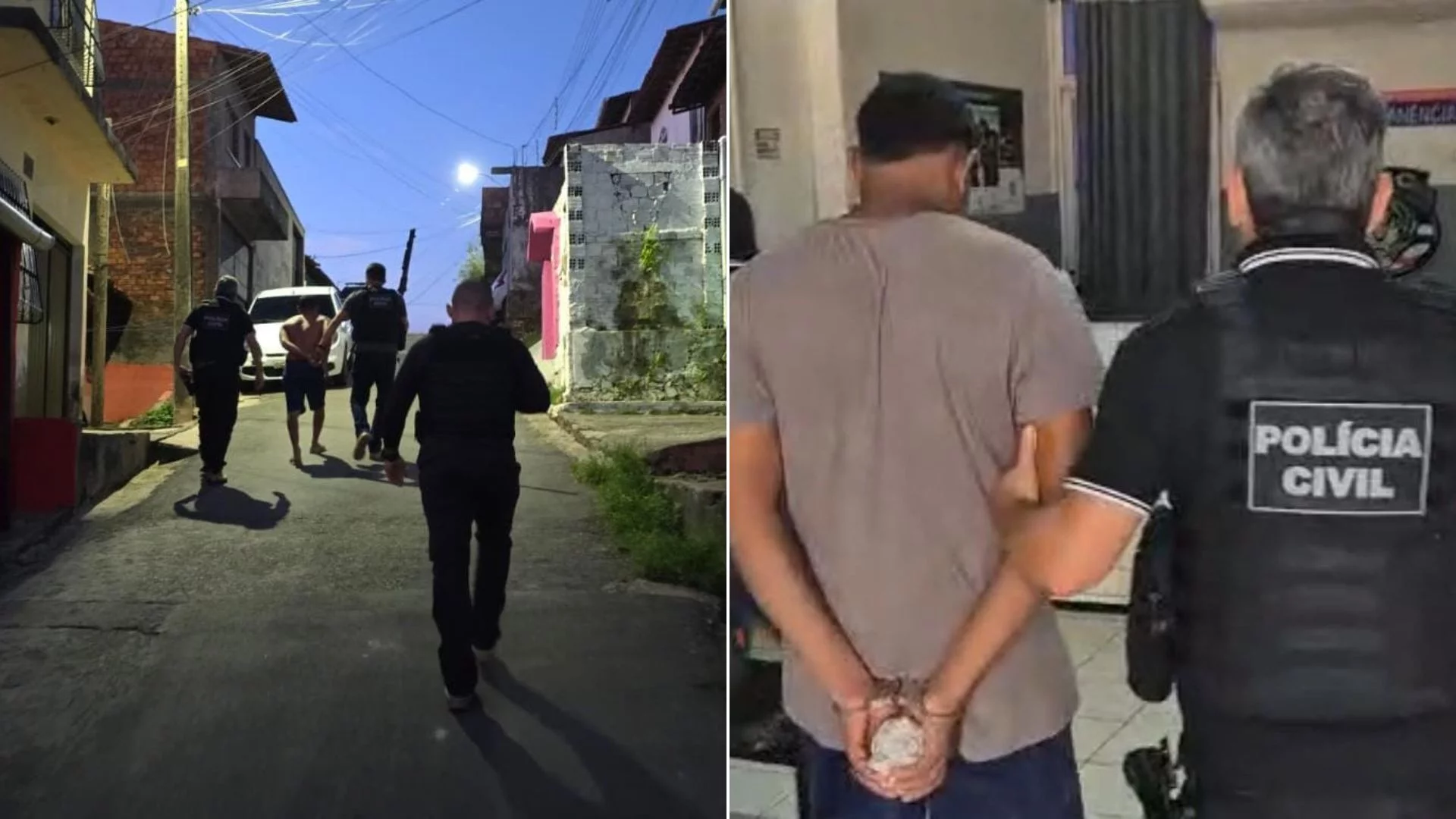 Dois foragidos da justiça são presos em São Luís