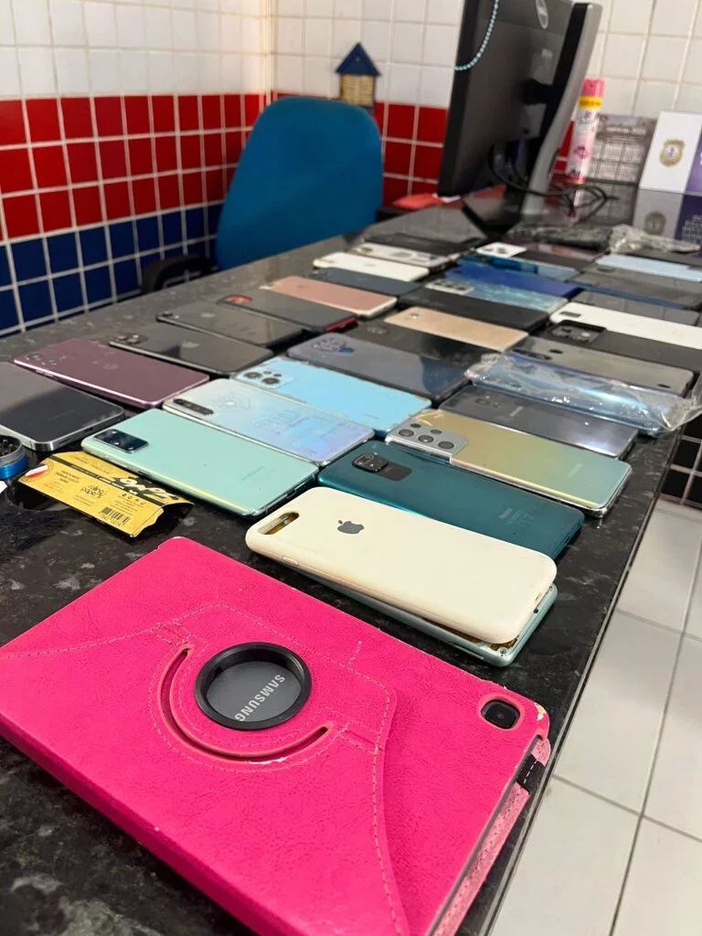 Operação recupera celulares no Centro Histórico