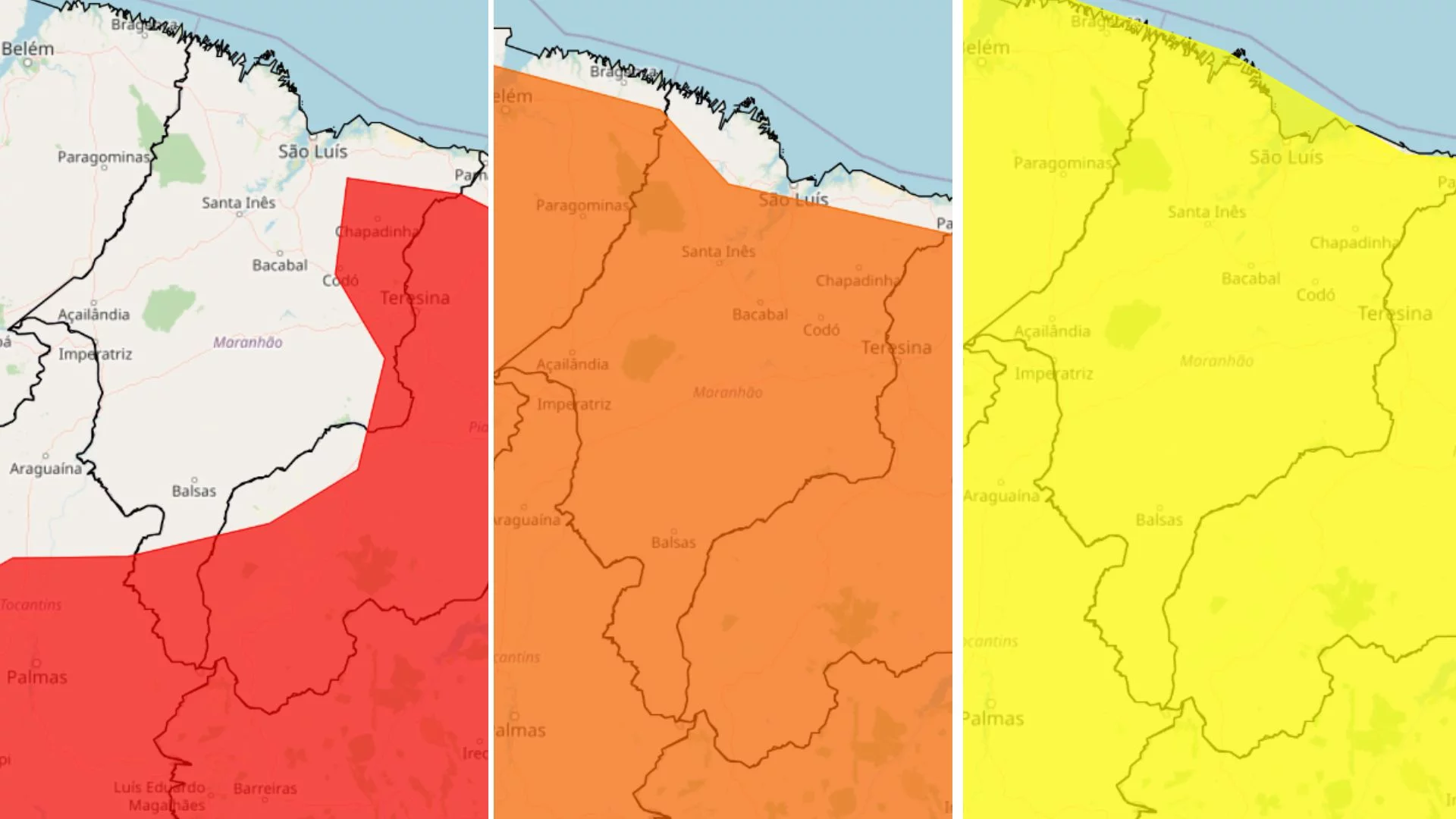 Maranhão entra em alerta máximo para chuvas nesta segunda (02)