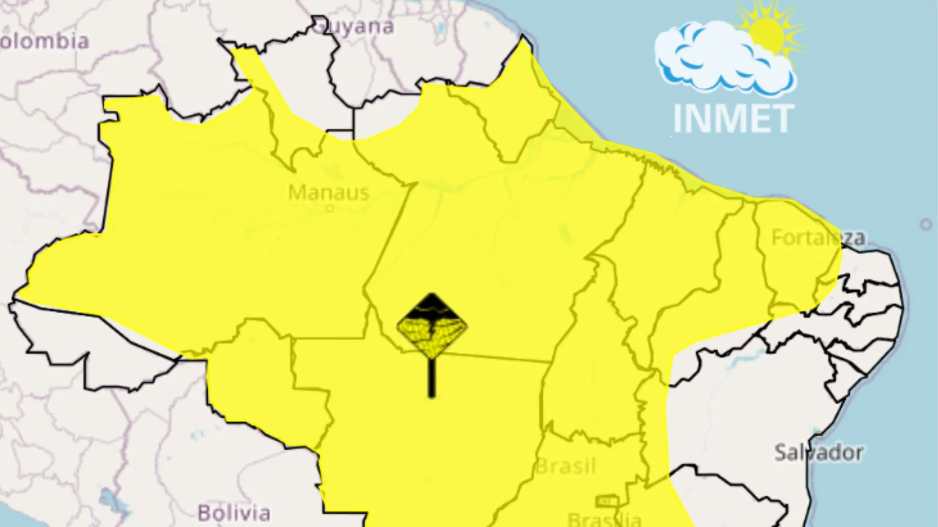 Maranhão sob alerta de chuvas intensas nesta quinta (12)