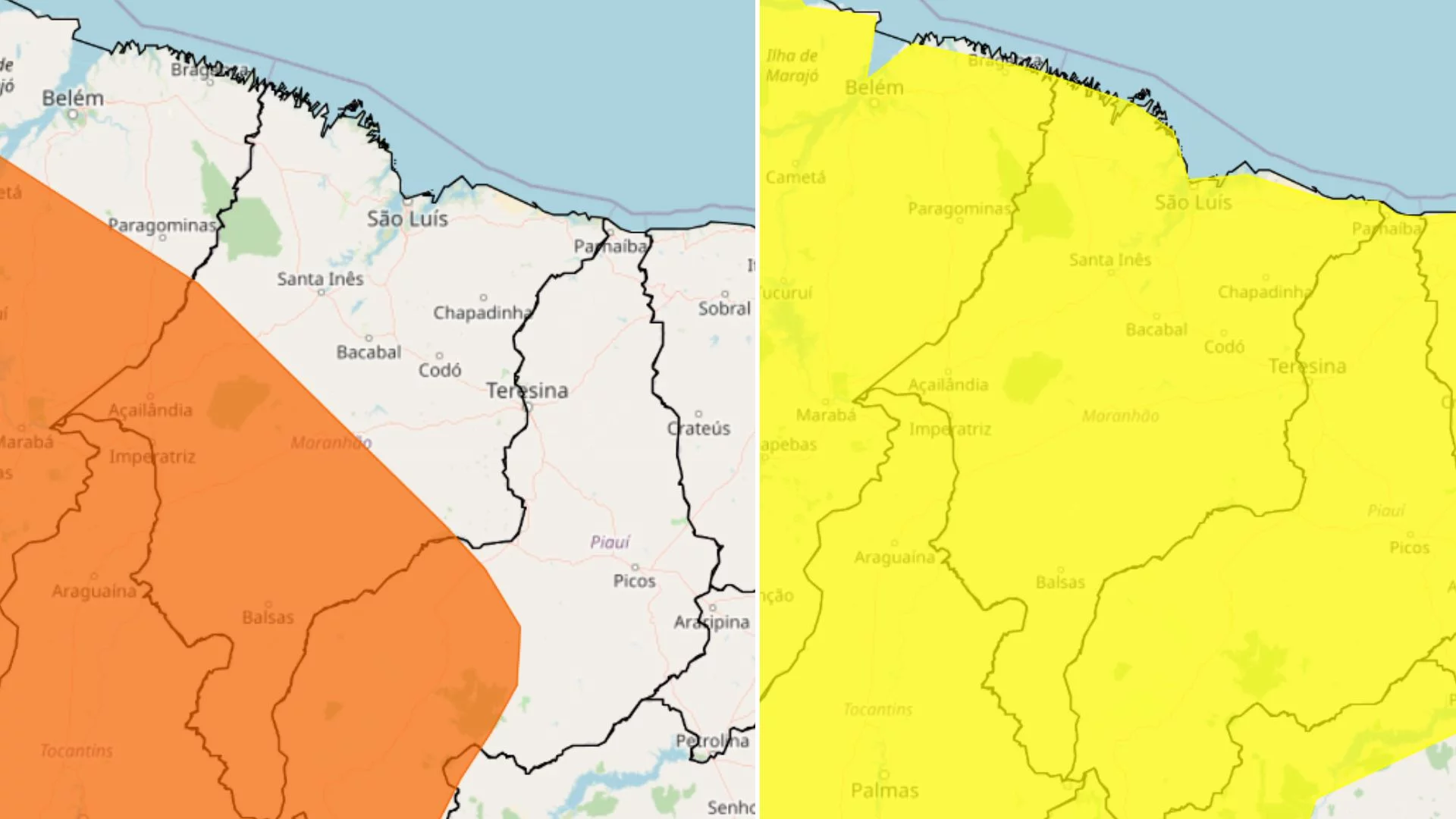 Chuvas intensas atingem Maranhão nesta sexta (20)