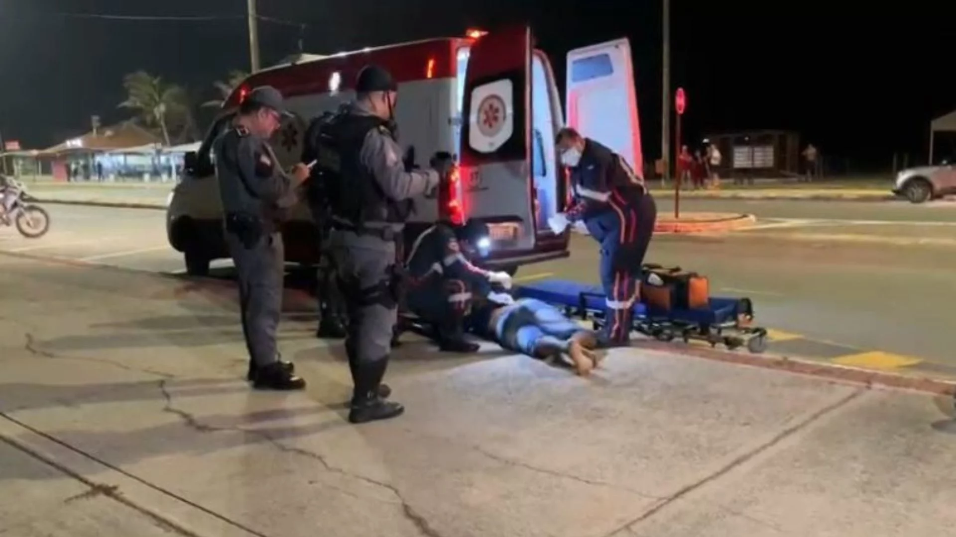 Assaltante é baleado após tentativa de roubo na Litorânea