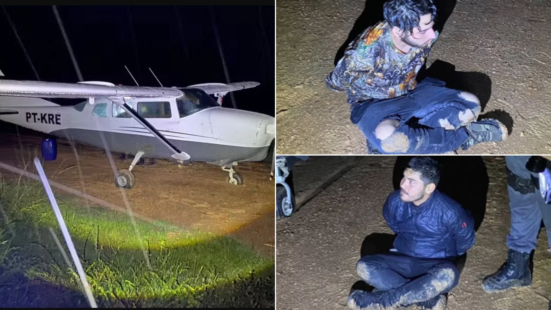 VÍDEO: Polícia apreende aeronave com mais de meia tonelada de cocaína no MA