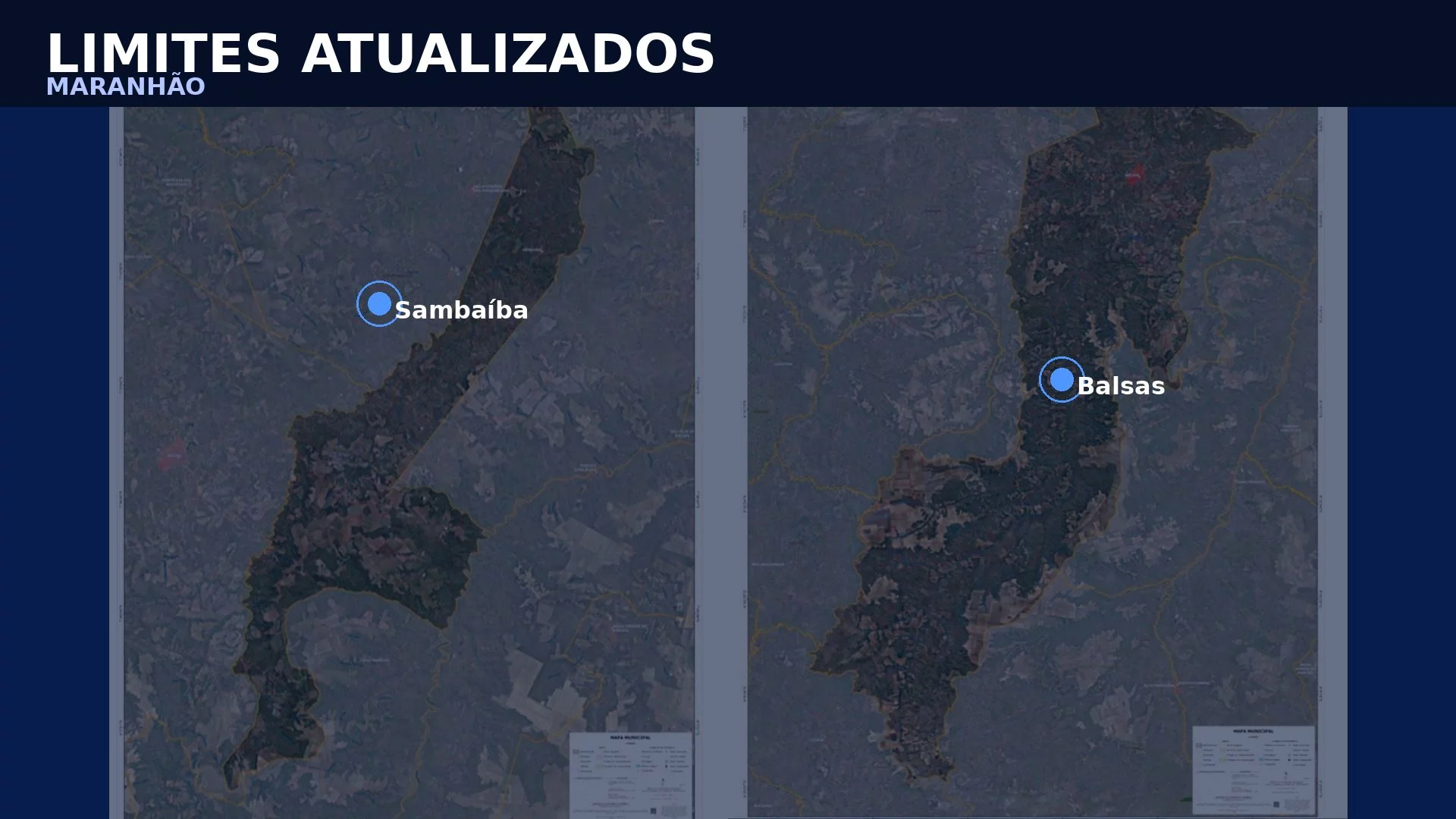 Cidades do Maranhão têm limites atualizados pelo IBGE