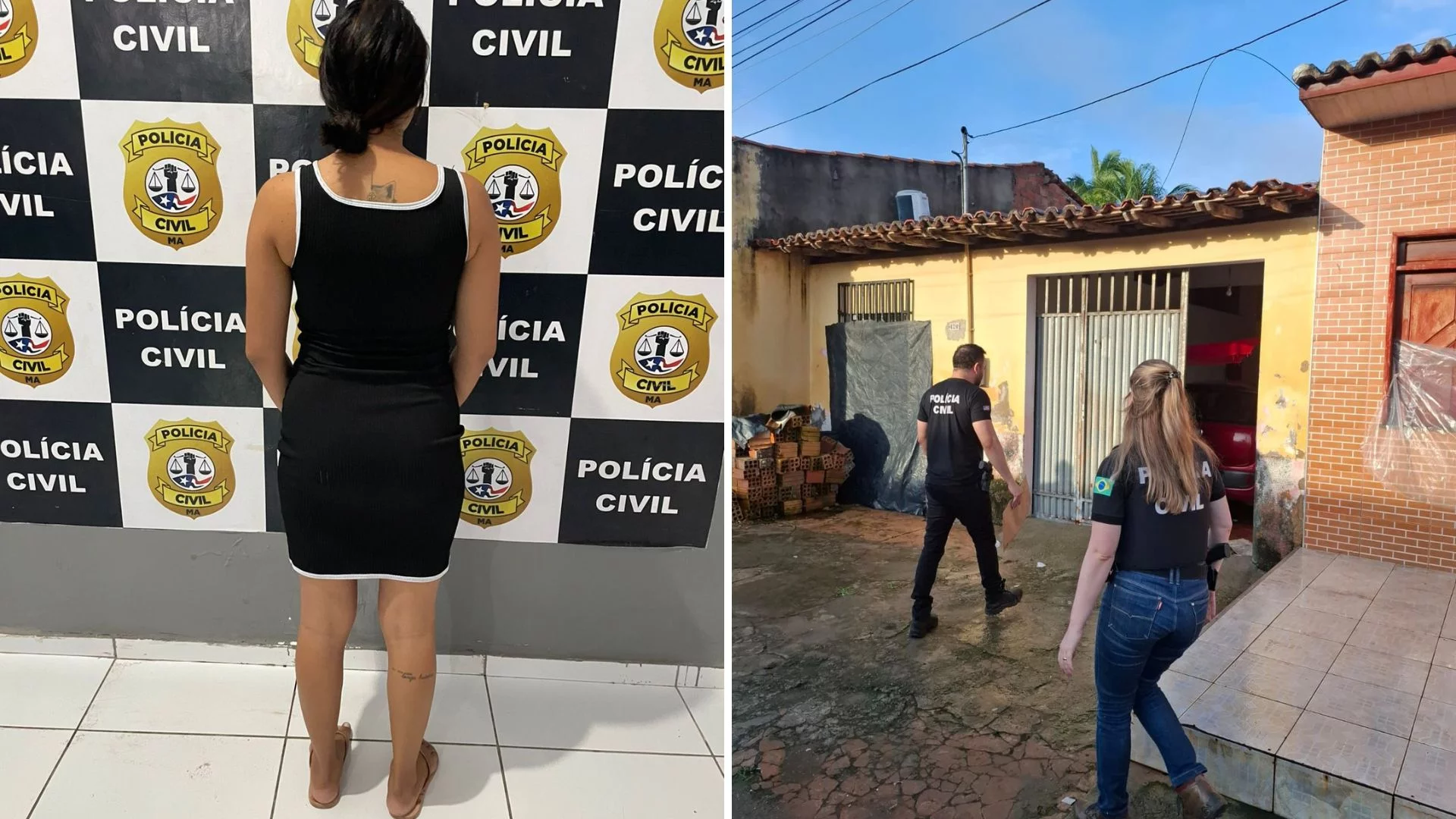 Polícia prende em Santa Inês suspeita de integrar facção