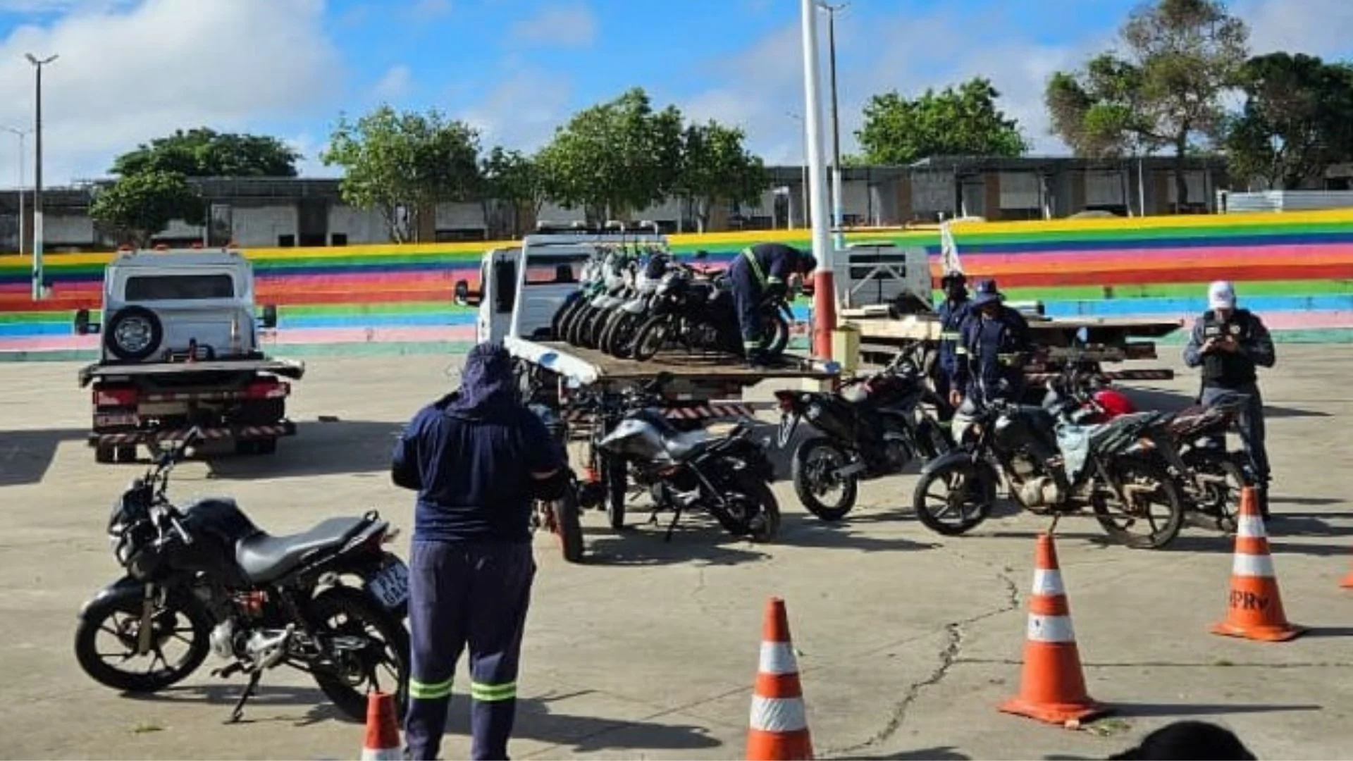 Operação Rolezinho apreende 41 motocicletas irregulares na Grande Ilha