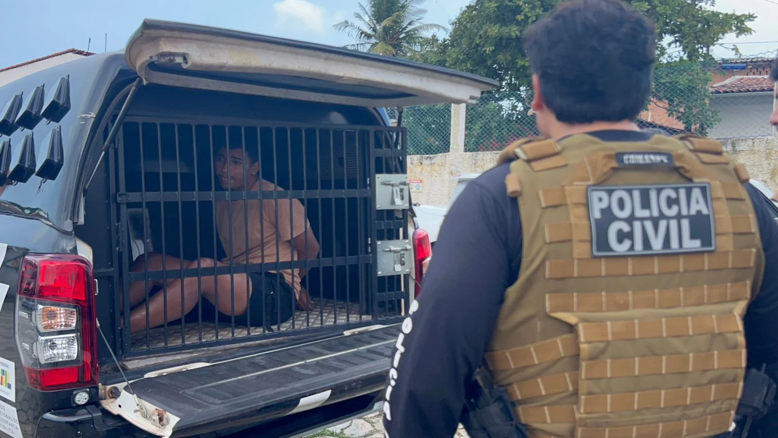 VÍDEO: Preso suspeito de matar carcereiro na Baixada Maranhense