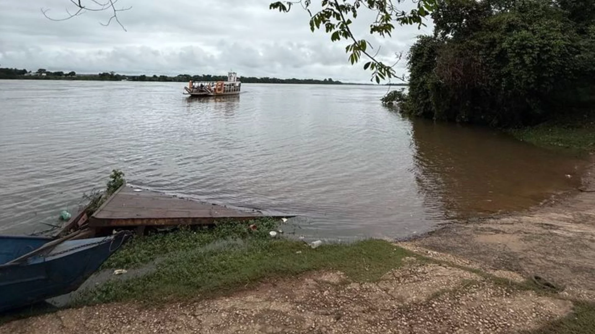 Chuvas elevam nível do Rio Tocantins e preocupam moradores ribeirinhos