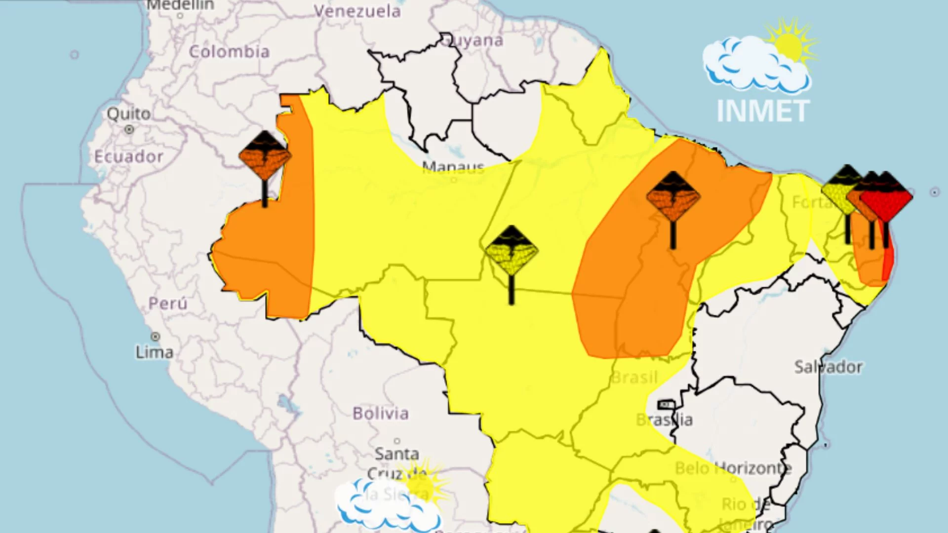 Chuvas intensas colocam MA em alerta (06) 🌧️