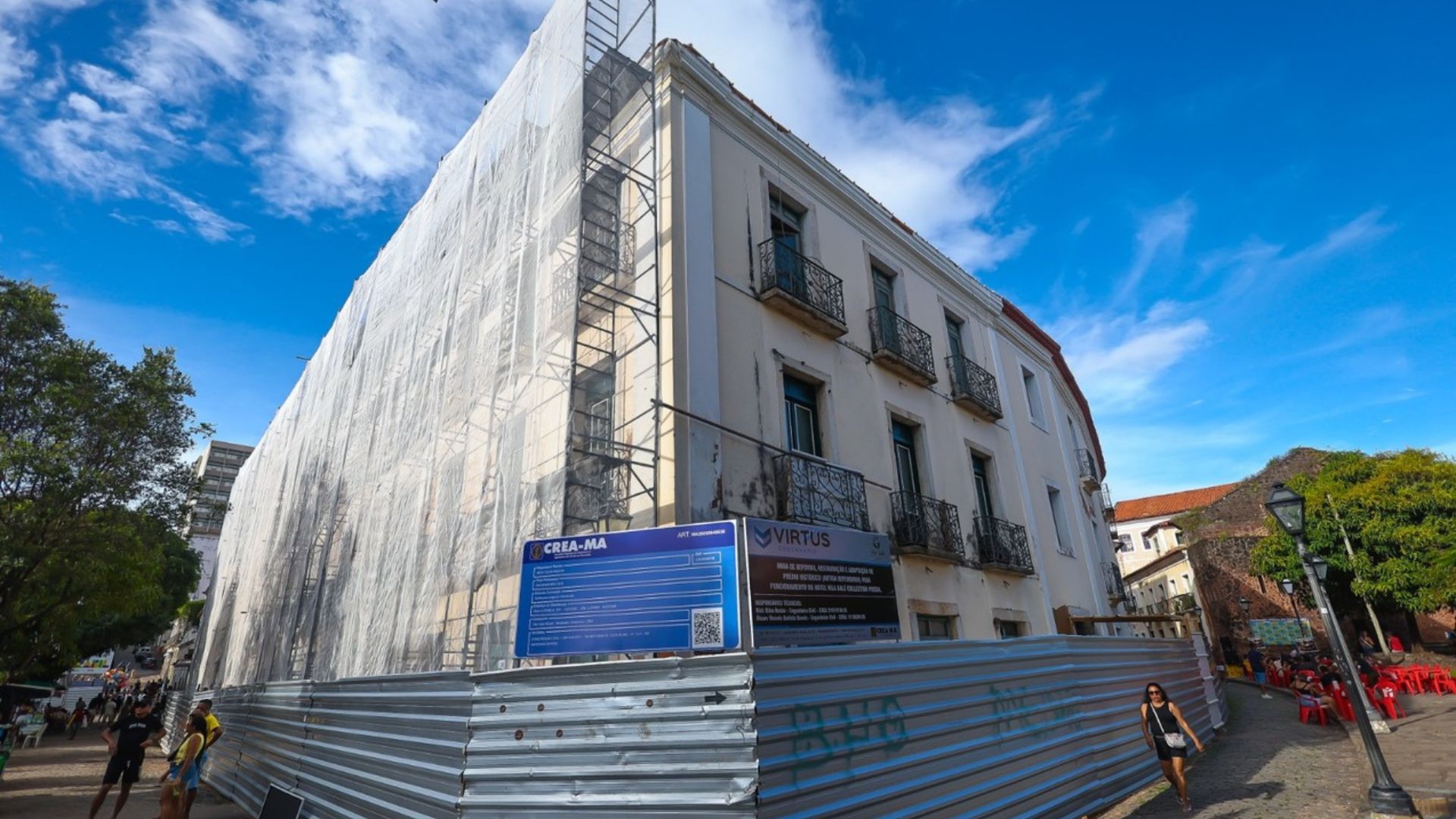 Governo anuncia reforma de 12 casarões no Centro Histórico de São Luís