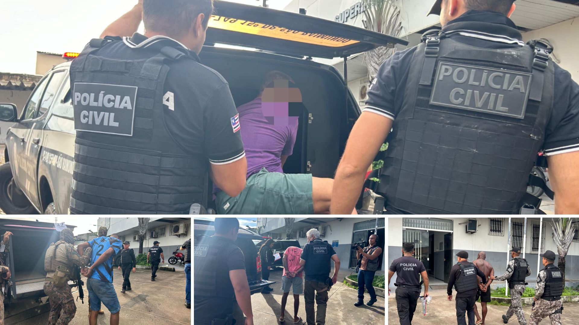 Megaoperação contra facções criminosas cumpre 37 prisões no MA