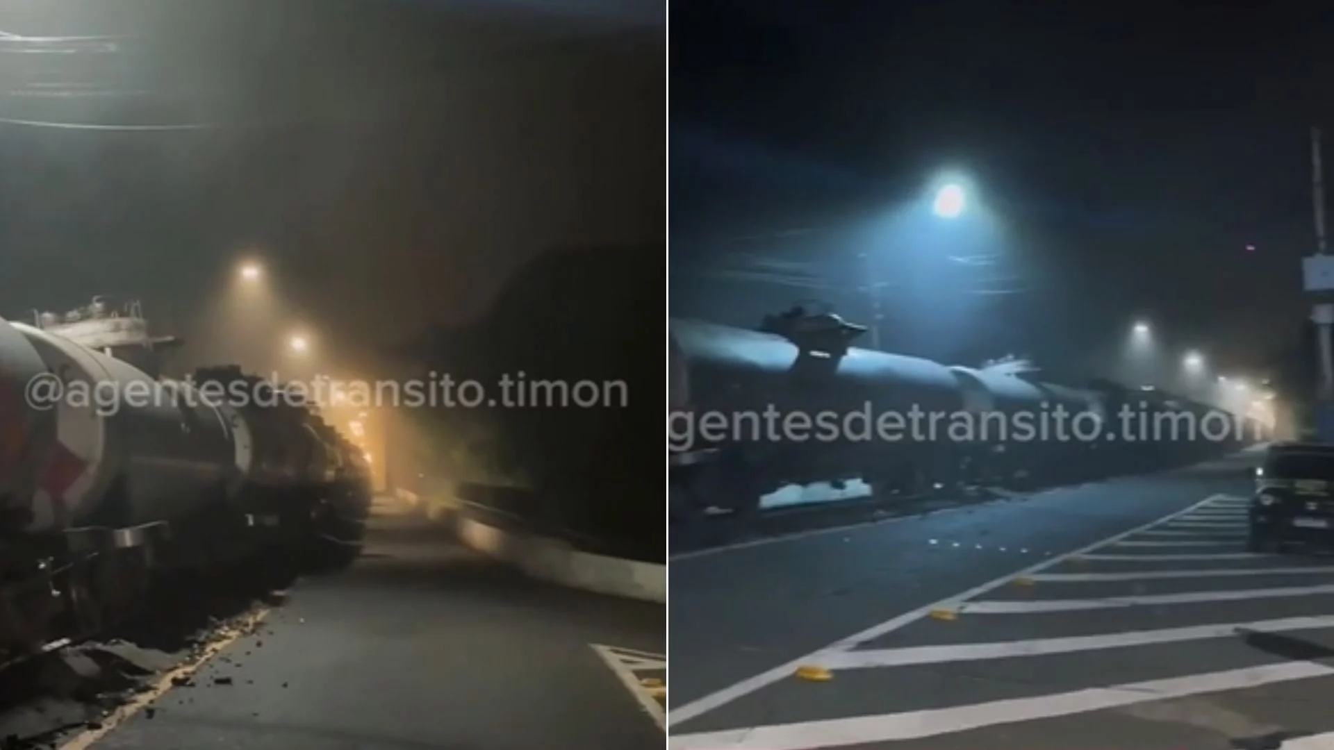 VÍDEO: Trem descarrilha e interdita ponte entre Timon e Teresina