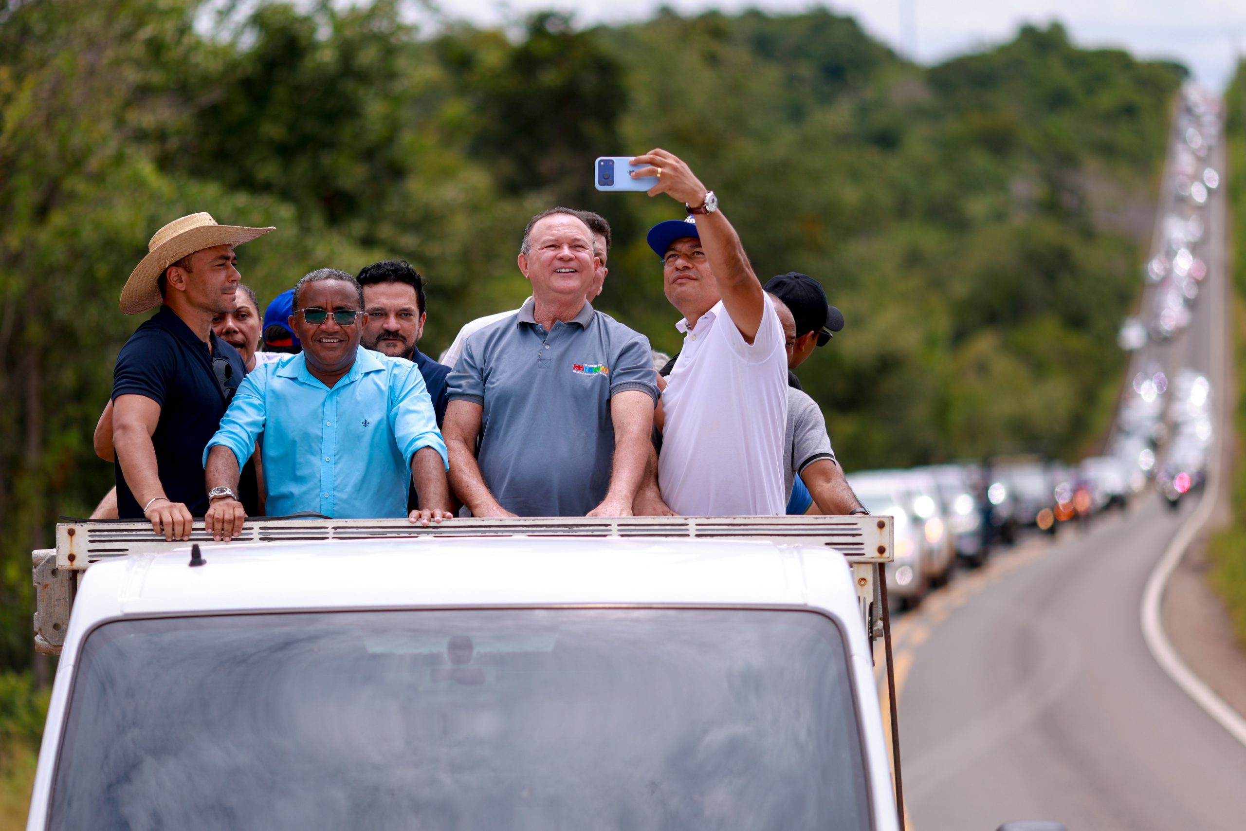 Brandão entrega 80 km de requalificação do acesso ao Cujupe, na Baixada
