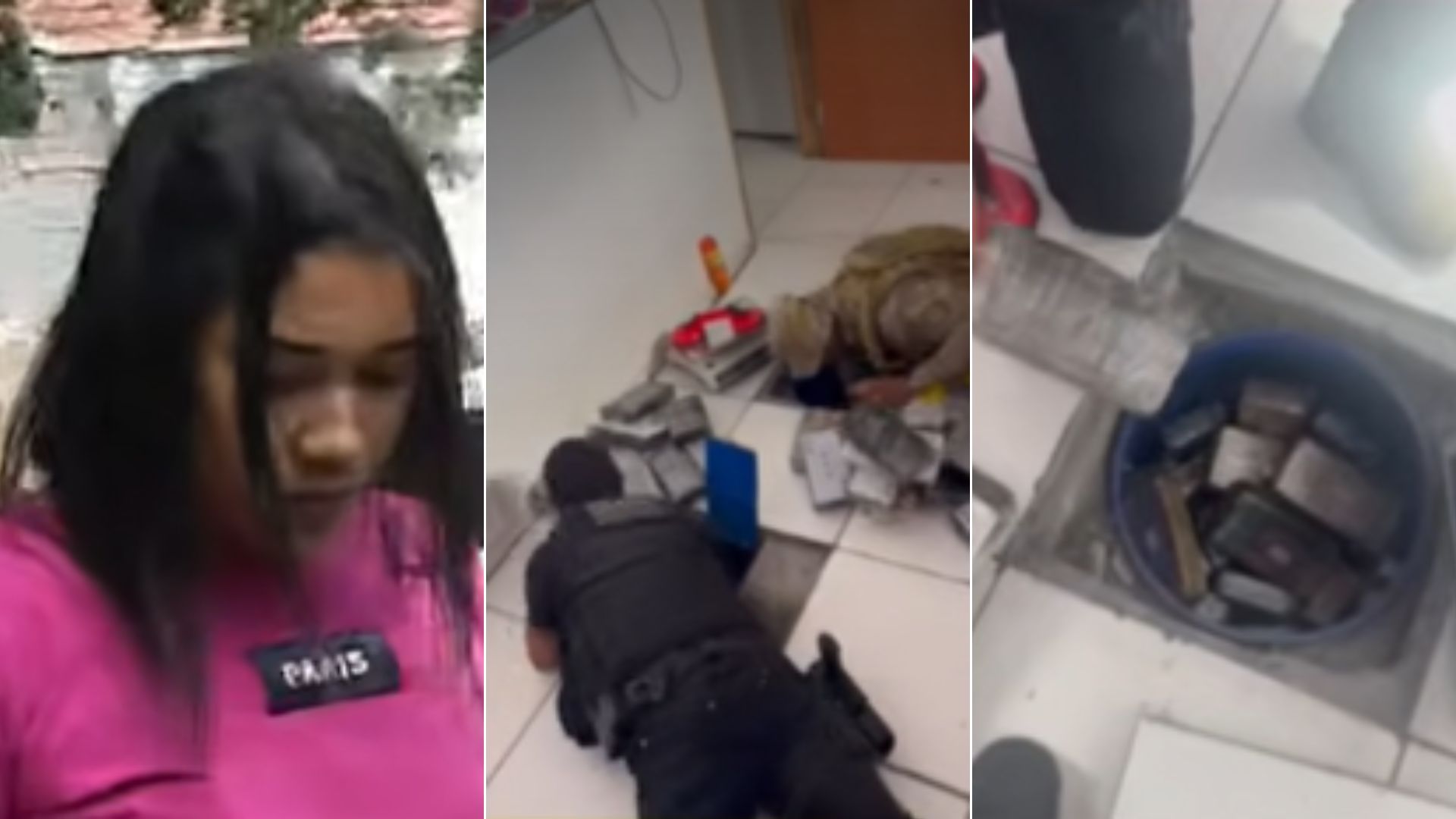 VÍDEO: Operação apreende 100kg de drogas e prende “Índia do PCC” em Caxias
