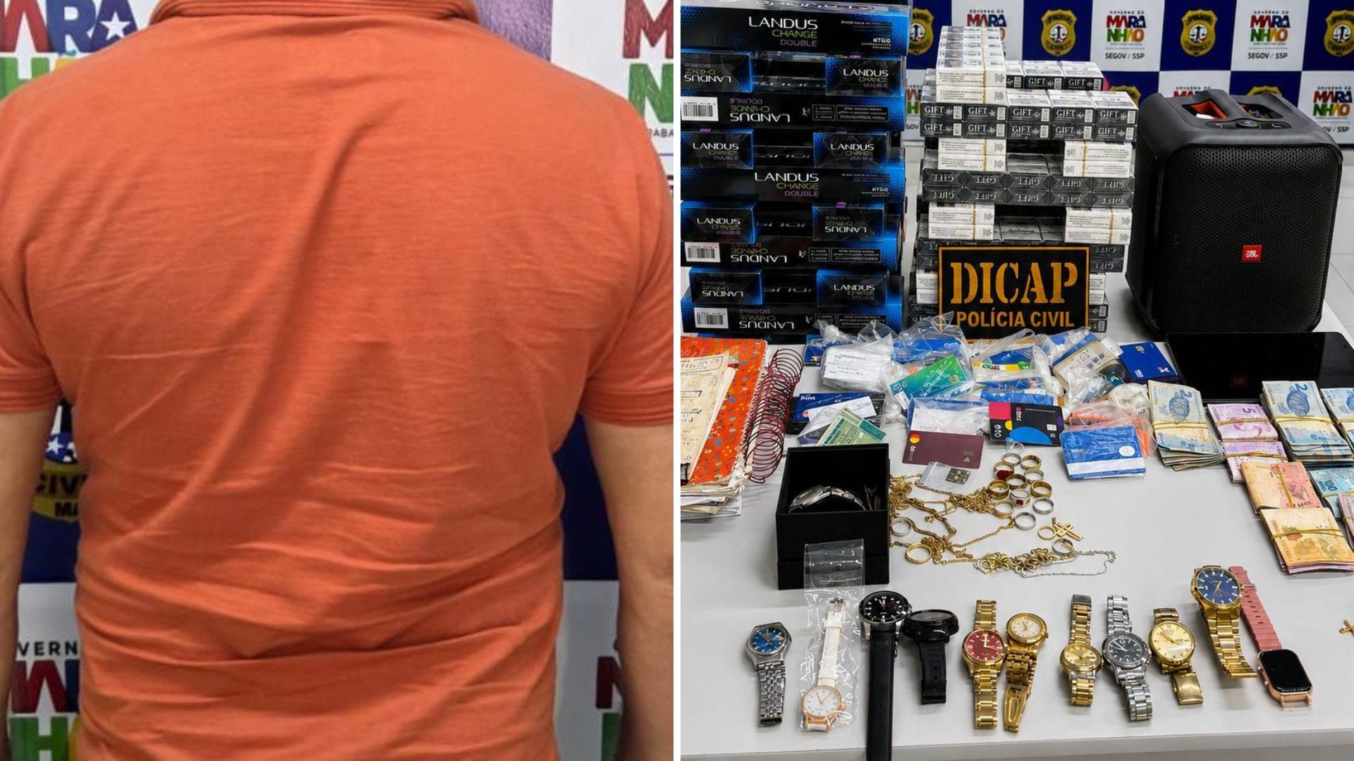 Comerciante é preso por agiotagem e contrabando no Maranhão
