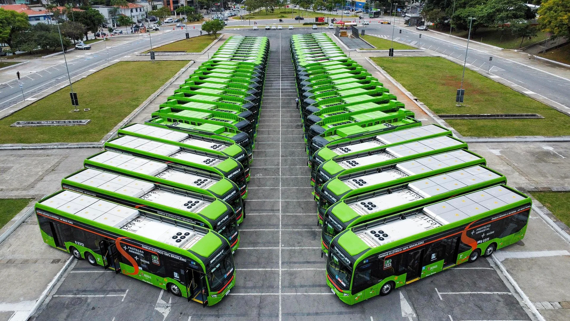 ônibus elétricos