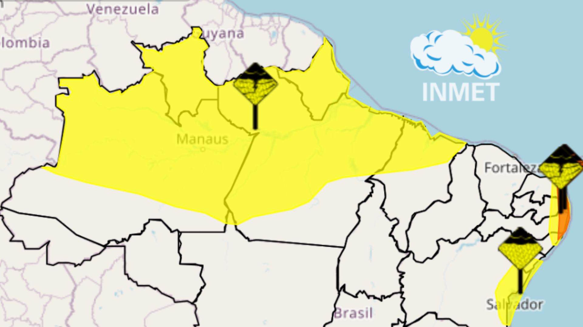 🌧️ Chuvas colocam 129 cidades do Maranhão em alerta nesta terça (02)