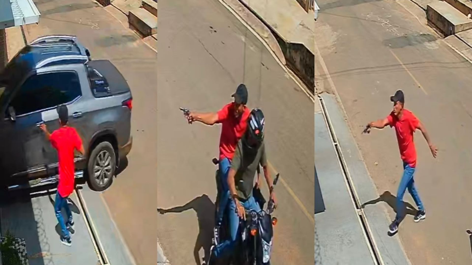 VÍDEO: Agente da PRF é assaltado e tem arma levada por criminosos