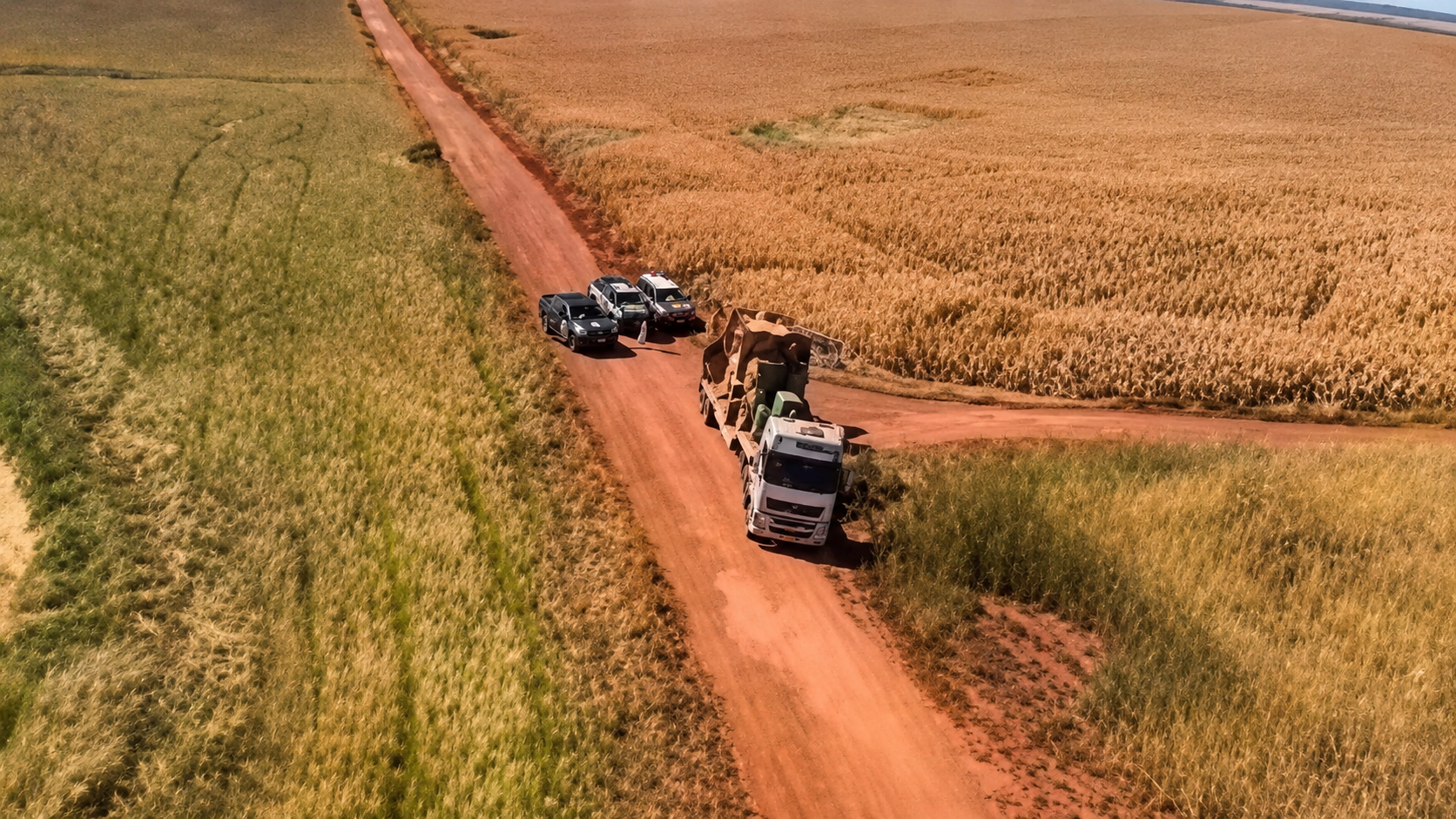 VÍDEO: PRF recupera veículos e máquinas avaliados em R$ 2 milhões após roubo