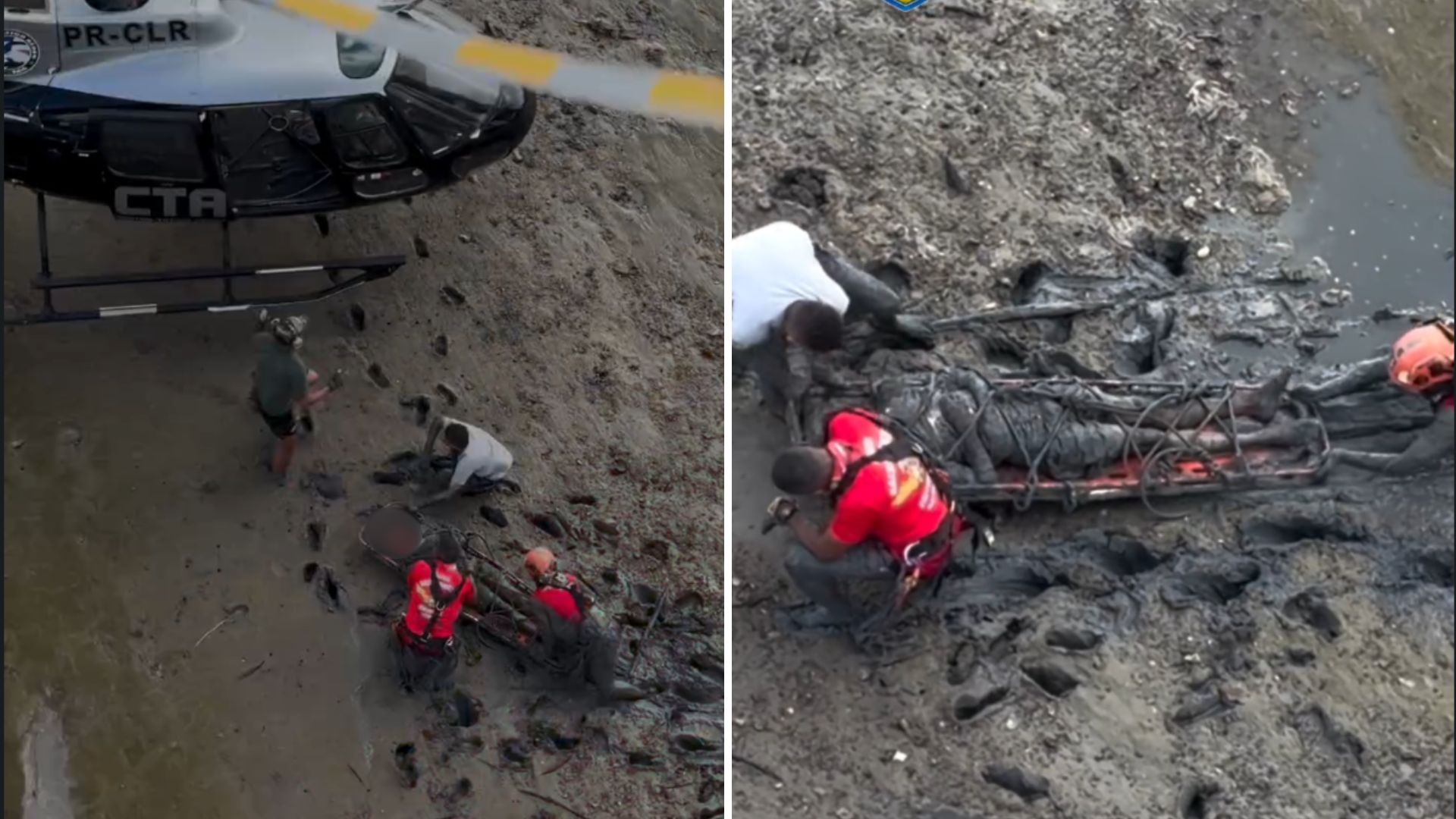 VÍDEO: Homem é resgatado com vida após cair da ponte José Sarney, em São Luís