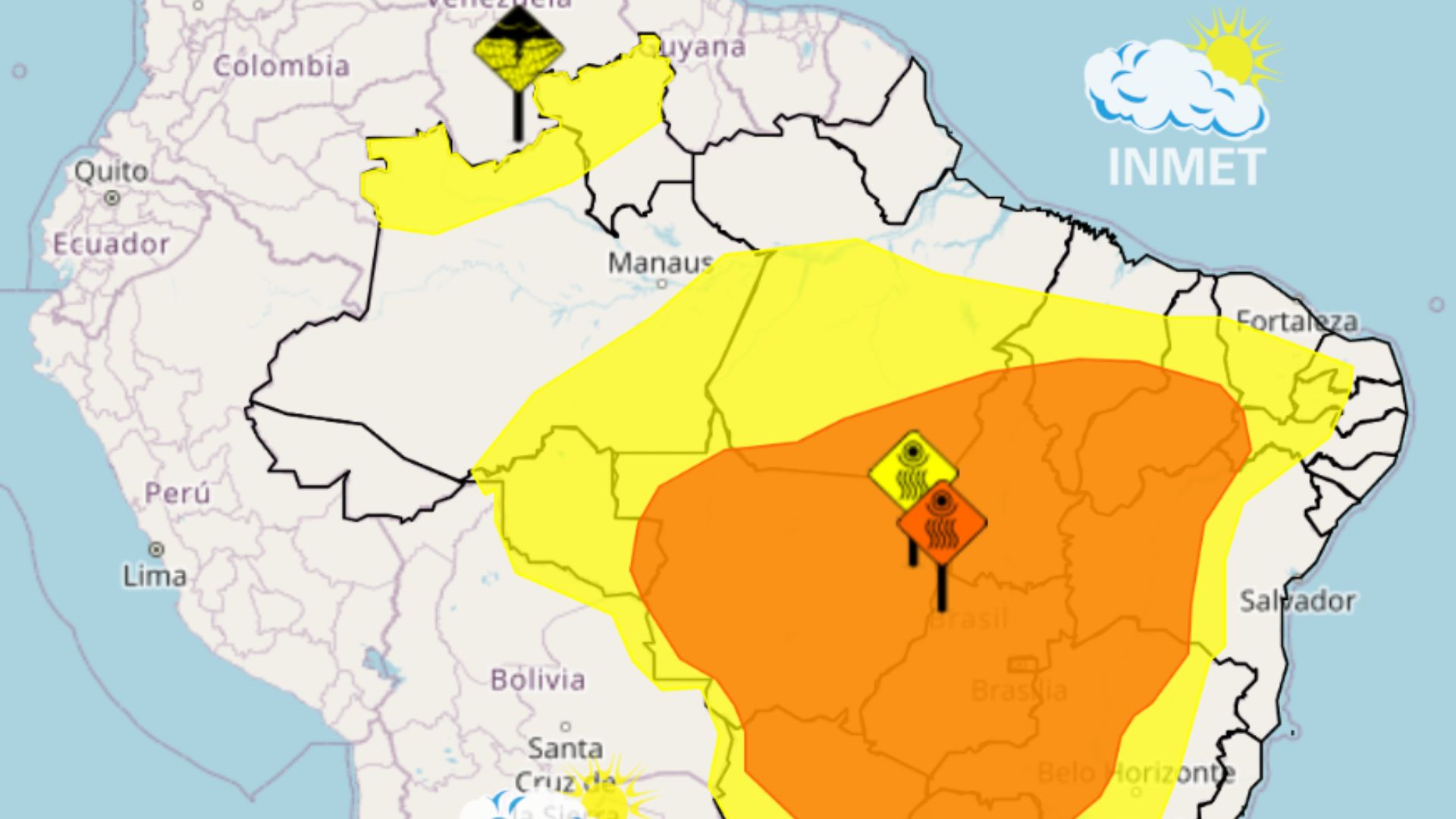 Maranhão tem baixa umidade e alertas em vigor nesta sexta (14)