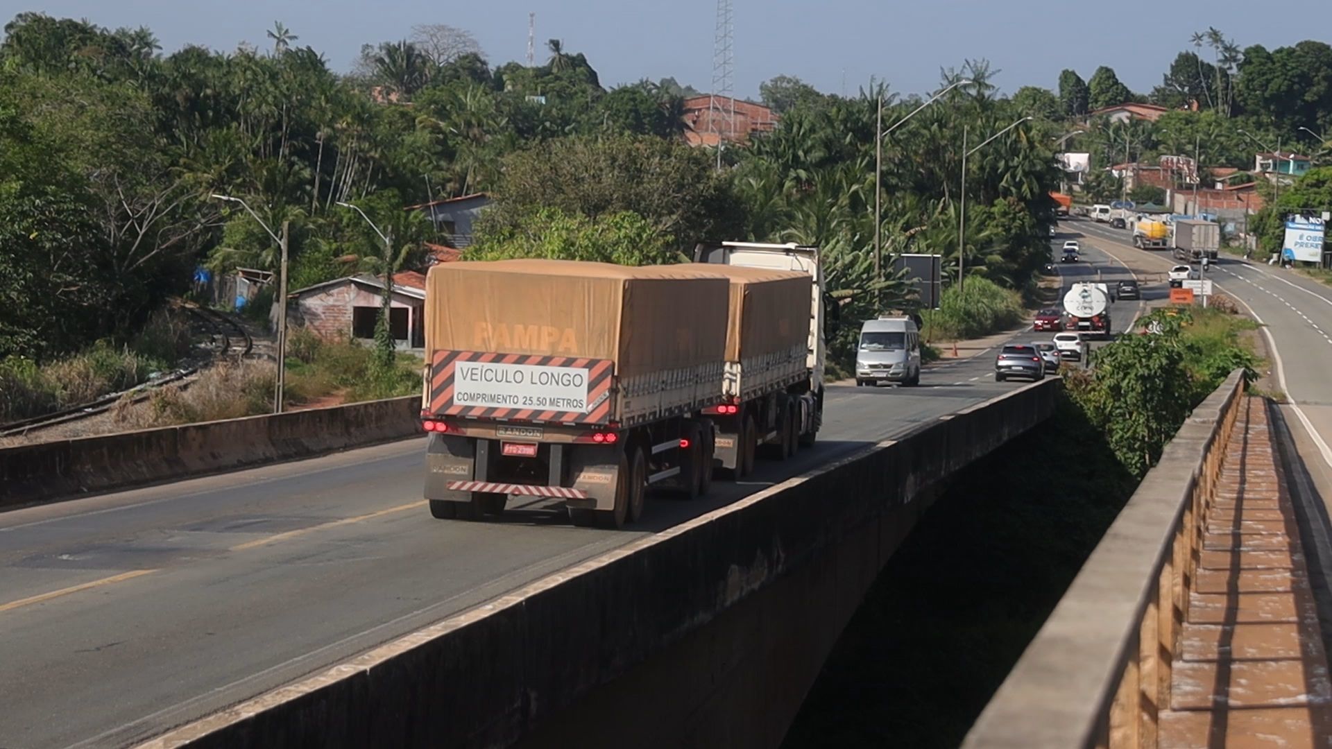 VÍDEO: Ponte do Estreito tem tráfego alterado até 10h de domingo (30)