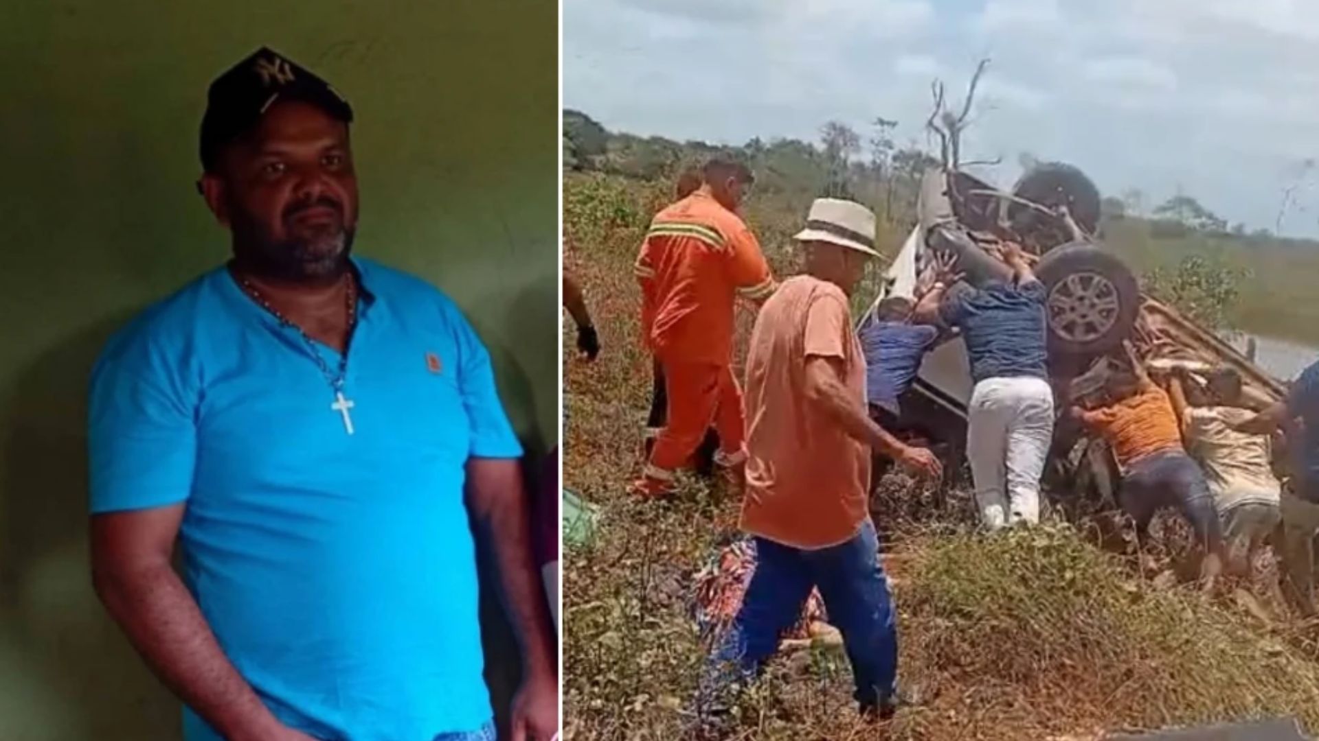 Acidente entre caminhão e Doblô deixa dois mortos na Baixada