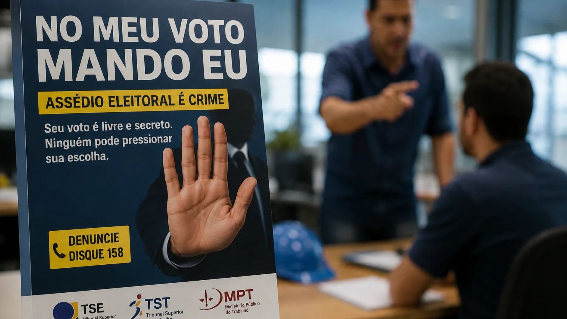 Chefe pode pedir seu voto? Entenda o assédio eleitoral