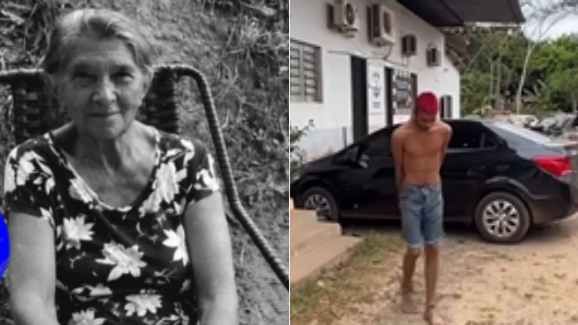 Neto é preso suspeito de matar a avó com gargalo de garrafa no interior do Maranhão