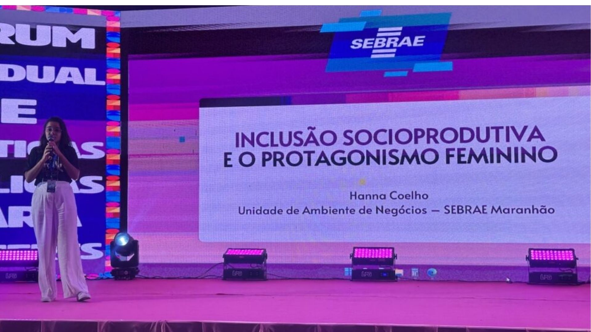 Fórum debate inclusão produtiva de mulheres no Maranhão