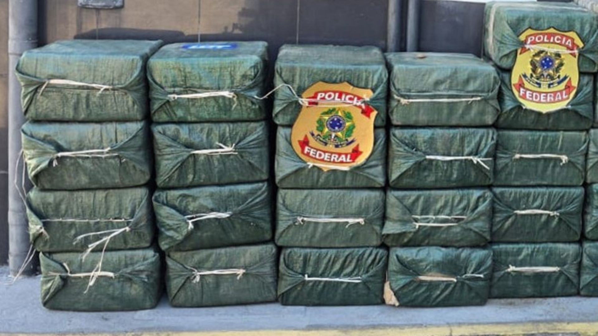 VÍDEO: PF apreende 1,25 tonelada de cocaína no Maranhão