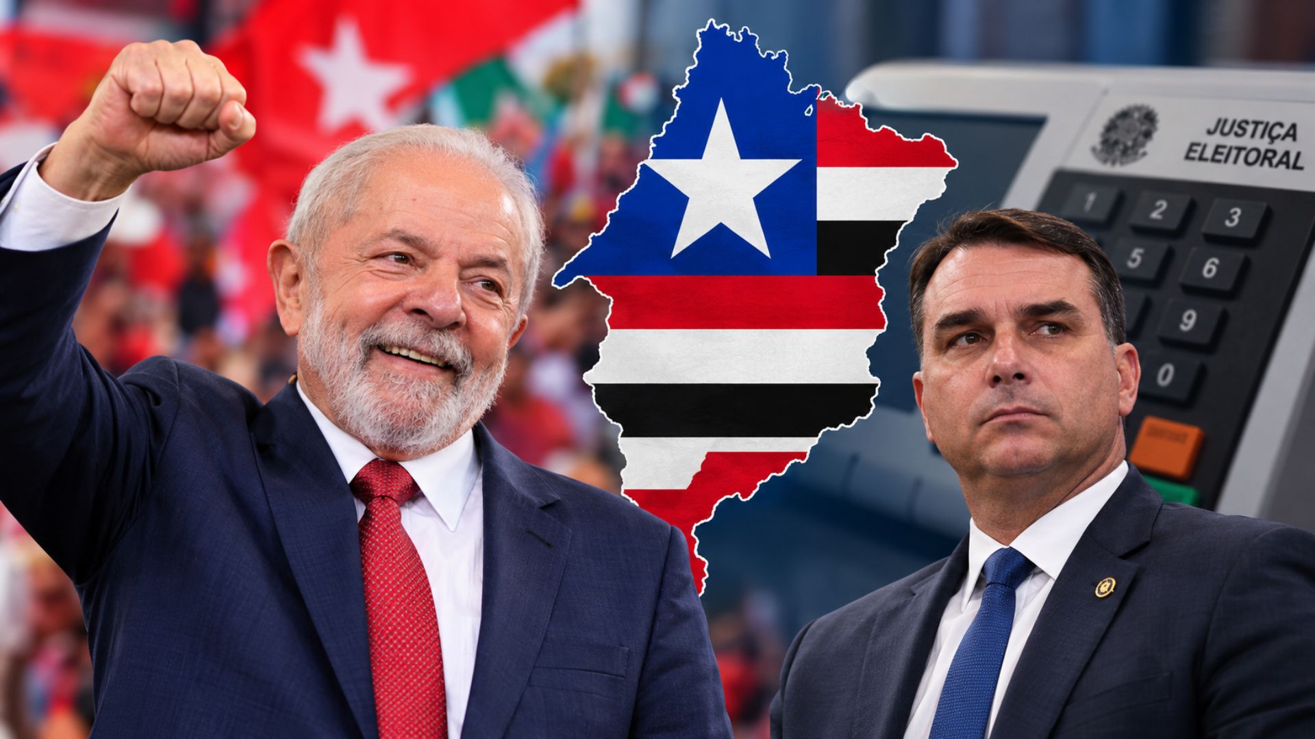 Lula vence em 212 cidades do Maranhão; Flávio leva apenas cinco