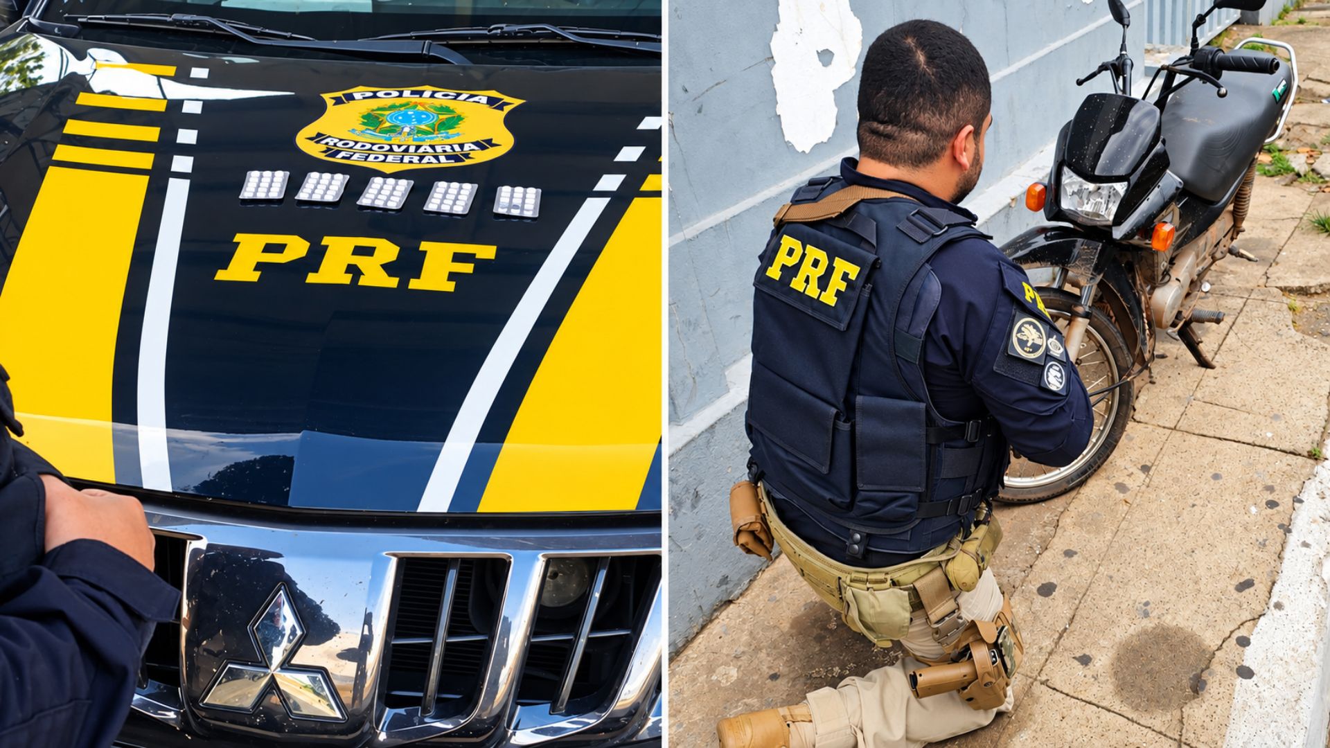 PRF encontra “rebite” e motos roubadas em fiscalizações no Maranhão